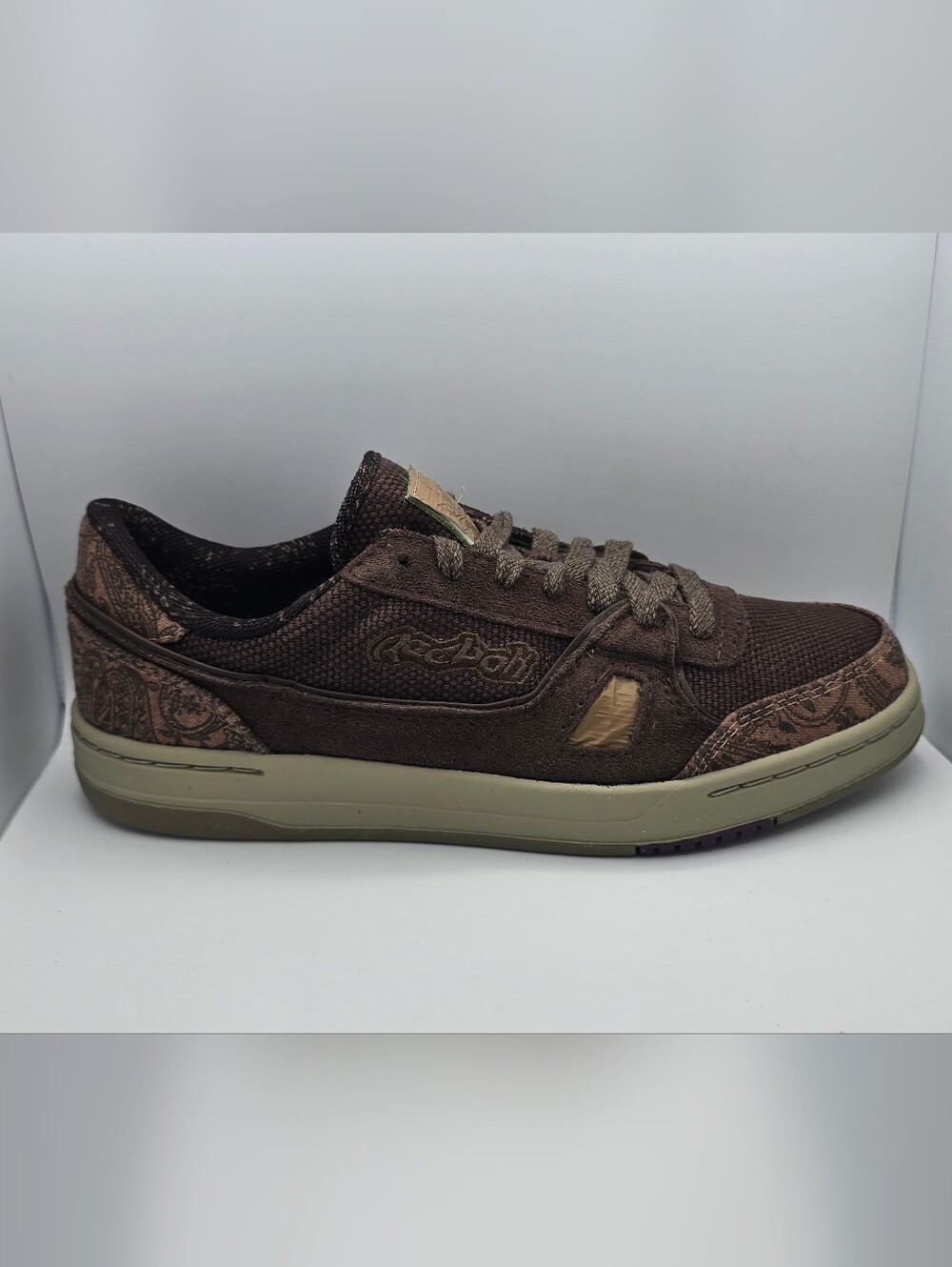 Reebok LT COURT UNISEX Classic Men's Brown Low-Top Sneaker